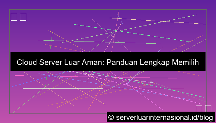 cloud server luar aman