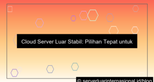 grafik cloud server luar stabil
