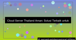 cloud server thailand aman