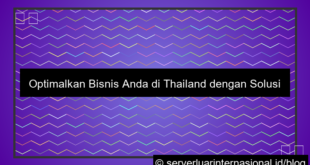 cloud server thailand bisnis