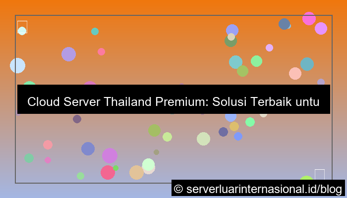 cloud server thailand premium