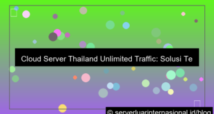 cloud server thailand unlimited traffic
