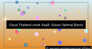 desain cloud thailand untuk saas