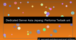 dedicated server asia jepang