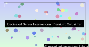 gambar dedicated server internasional premium