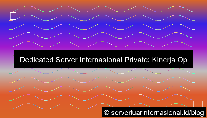 dedicated server internasional private