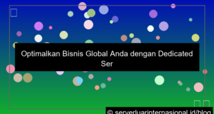 dedicated server internasional profesional