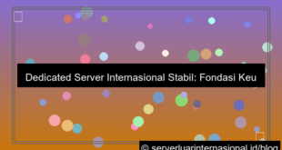 dedicated server internasional stabil