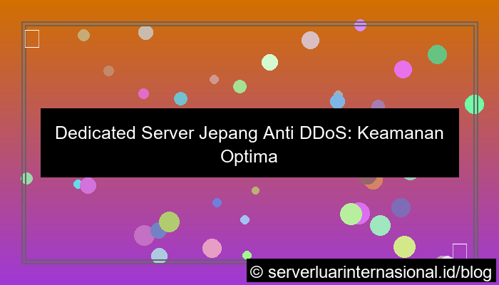 grafik dedicated server jepang anti ddos