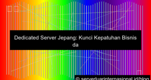 visual dedicated server jepang compliance bisnis