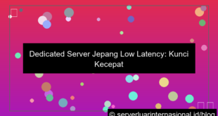 dedicated server jepang low latency