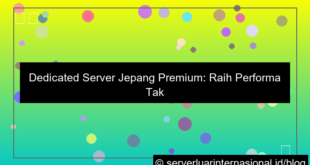 dedicated server jepang premium