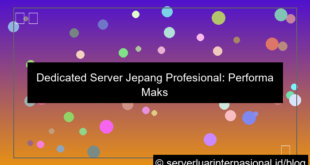 desain dedicated server jepang profesional