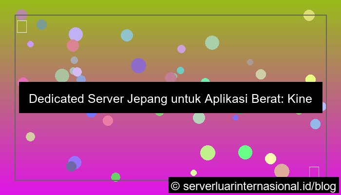 ilustrasi dedicated server jepang untuk aplikasi berat