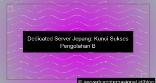 visual dedicated server jepang untuk big data
