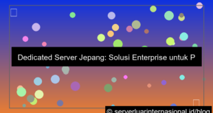 dedicated server jepang untuk enterprise