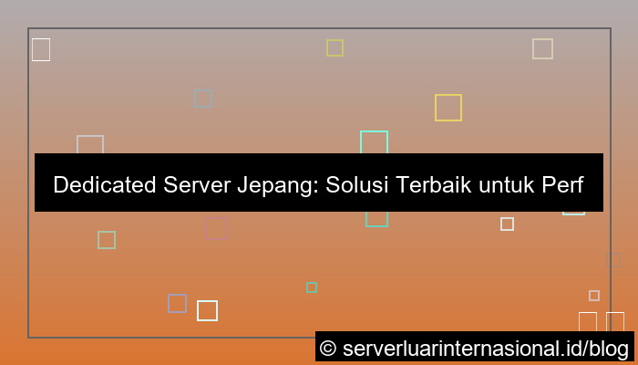 dedicated server jepang untuk media online