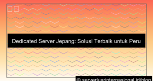 dedicated server jepang untuk perusahaan