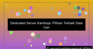 visual dedicated server kamboja data center phnom penh