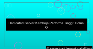 grafik dedicated server kamboja performa tinggi