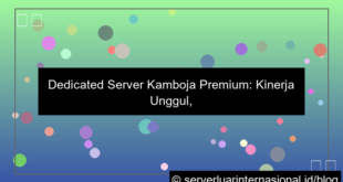 desain dedicated server kamboja premium