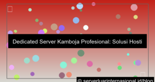 dedicated server kamboja profesional