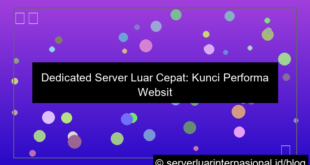 gambar dedicated server luar cepat
