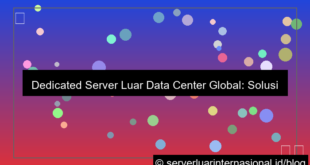 dedicated server luar data center global