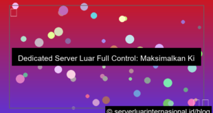 visual dedicated server luar full control
