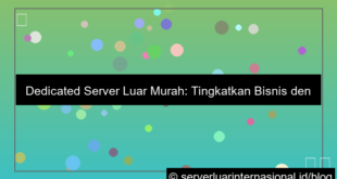 visual dedicated server luar murah