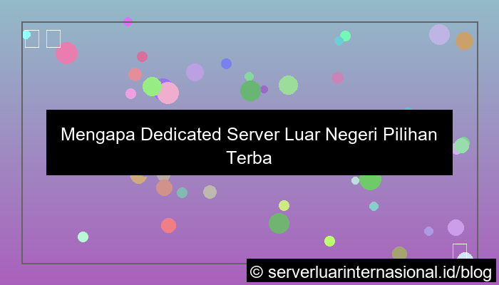 ilustrasi dedicated server luar negeri