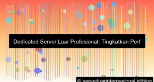 grafik dedicated server luar profesional