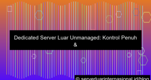 gambar dedicated server luar unmanaged
