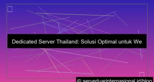 grafik dedicated server thailand heavy traffic