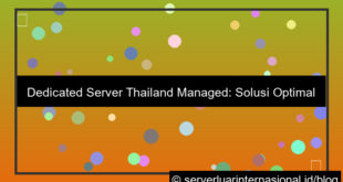 desain dedicated server thailand managed