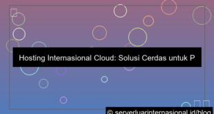 hosting internasional cloud