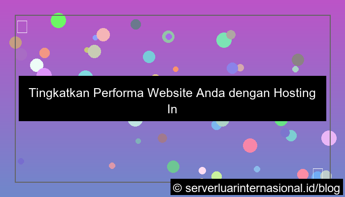 hosting internasional performa tinggi