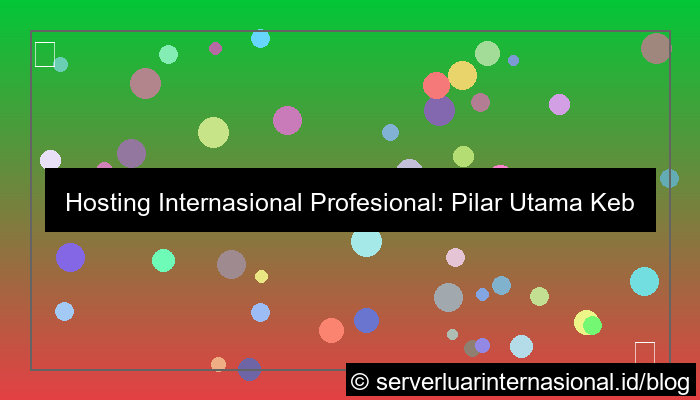hosting internasional profesional