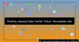 grafik hosting jepang data center tokyo