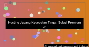 desain hosting jepang kecepatan tinggi asia