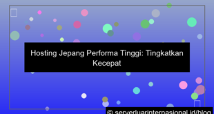 grafik hosting jepang performa tinggi