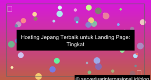 visual hosting jepang untuk landing page
