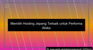 visual hosting jepang untuk website internasional