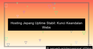 hosting jepang uptime stabil