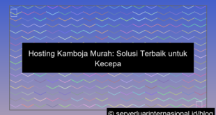 hosting kamboja murah