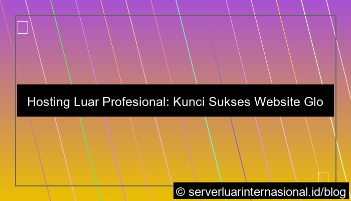 hosting luar profesional
