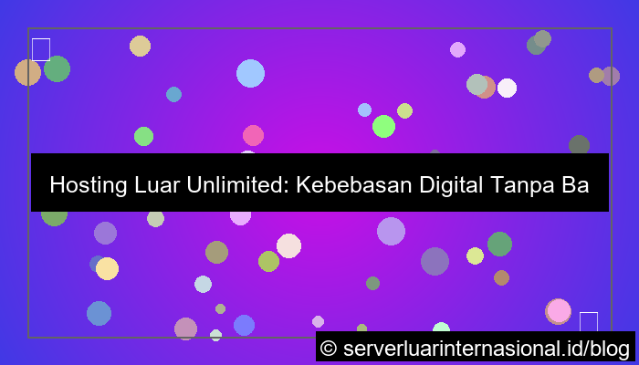 hosting luar unlimited