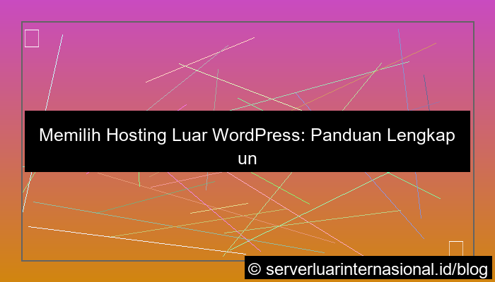 hosting luar wordpress