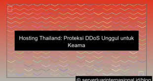 hosting thailand proteksi ddos