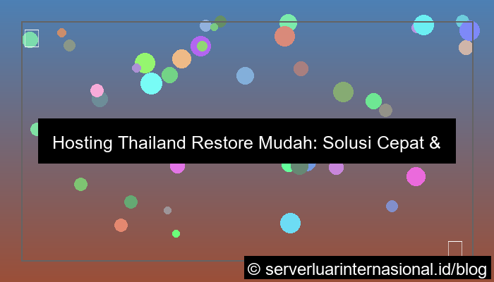 visual hosting thailand restore mudah